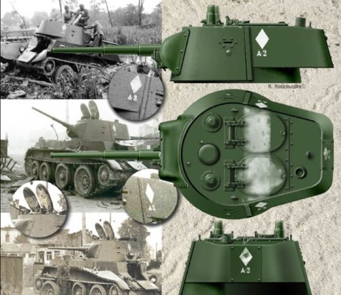 Для чего советские танкисты рисовали белые полосы на башнях?