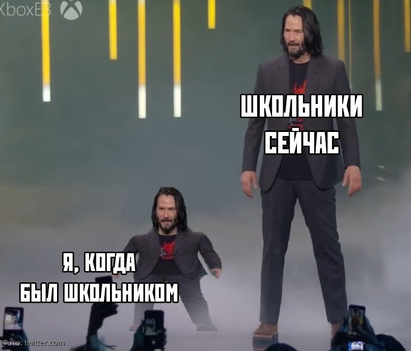 Уменьшенный Киану Ривз стал мемом, который покорил Интернет