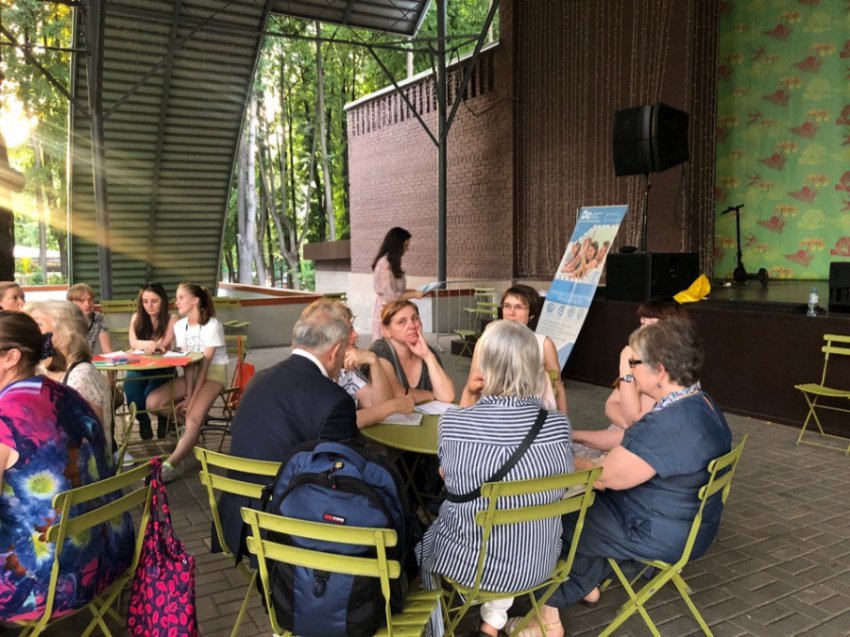 В московских парках проходят бесплатные уроки английского языка