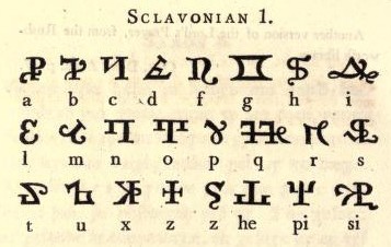 Пантография: Копии алфавитов славянских языков