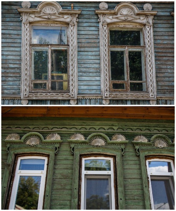 Оконные наличники как символ защиты в русском зодчестве