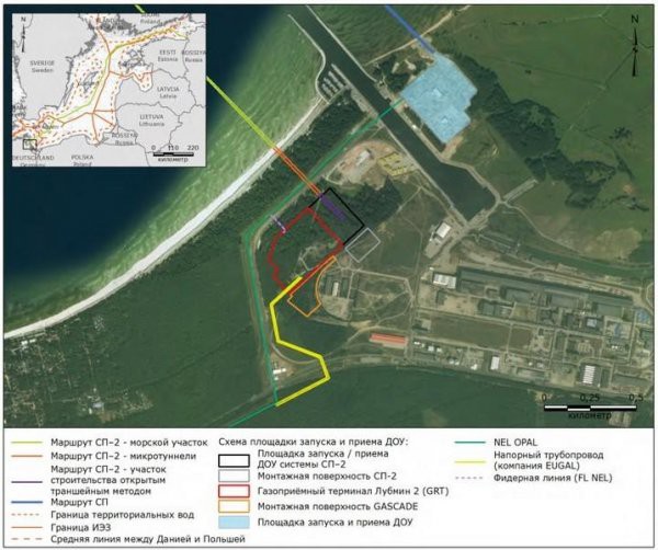 Строительство газопровода «Северный поток 2» - уничтожение природы
