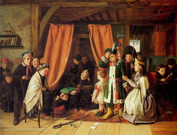 Детские игры и забавы 150-летней давности