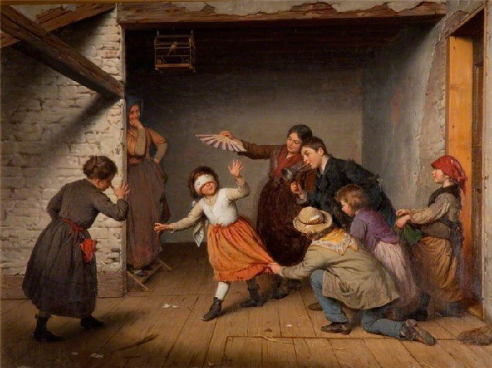 Детские игры и забавы 150-летней давности