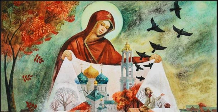 На Покров день женщины просят Богородицу о замужестве