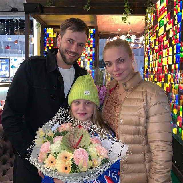 Иван Жидков и Татьяна Арнтгольц воссоединились на дне рождения дочери