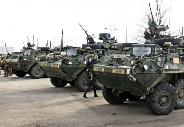 В Литву прибывает военная техника для американского батальона