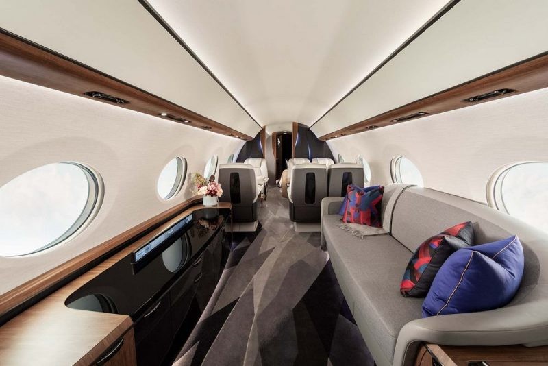 Компания Gulfstream показала свой самый дорогой бизнес-самолет