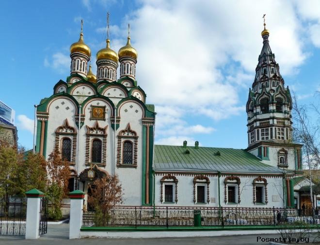 История церкви николая чудотворца в хамовниках, адрес в москве и расписание богослужений