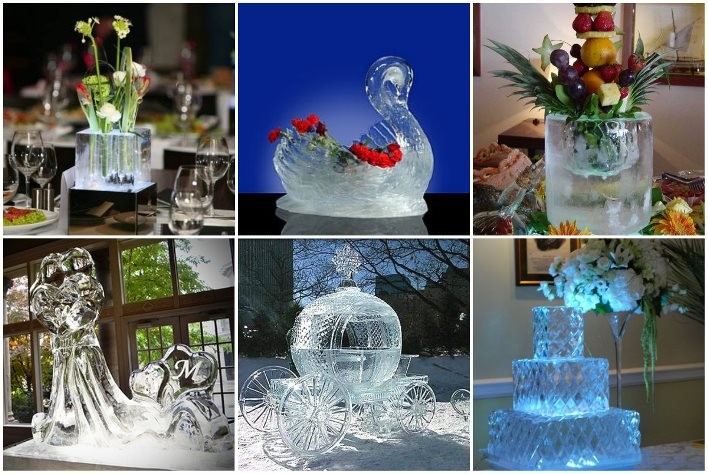 Ледяные скульптуры на свадьбу — свадебные советы Ледяные скульптуры на свадьбу — свадебные советы