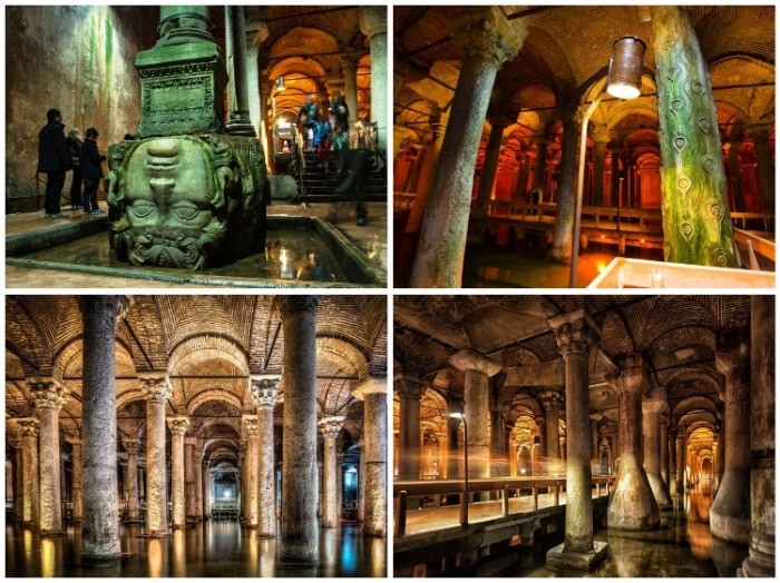 Цистерна Базилика: рукотворное чудо-водохранилище IV века Цистерна Базилика: рукотворное чудо-водохранилище IV века