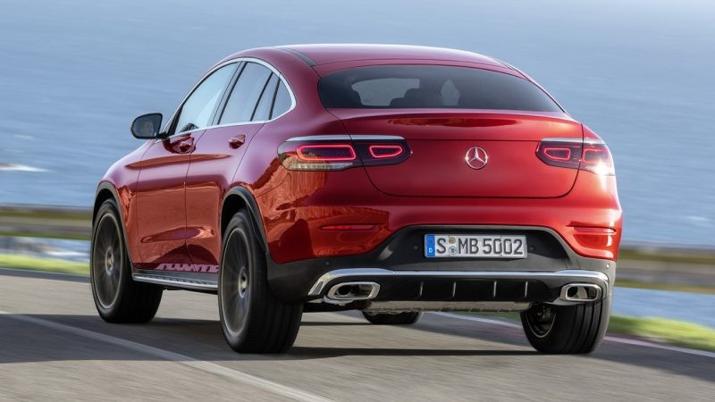 Кроссовер Mercedes GLC Coupe появится в автосалонах России в 2020 году
