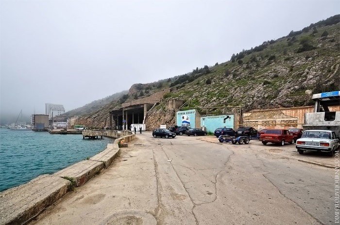 Секретная база подводных лодок в Балаклаве под землёй
