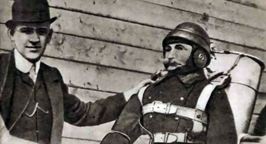 Глеб Котельников- «Изобретатель авиационного парашюта