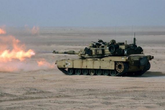 Американские танки провели стрельбы у белорусской границы