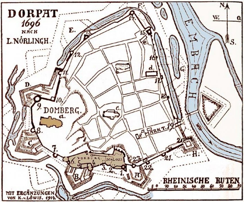 Звезда Балтики — крепость Юрьев