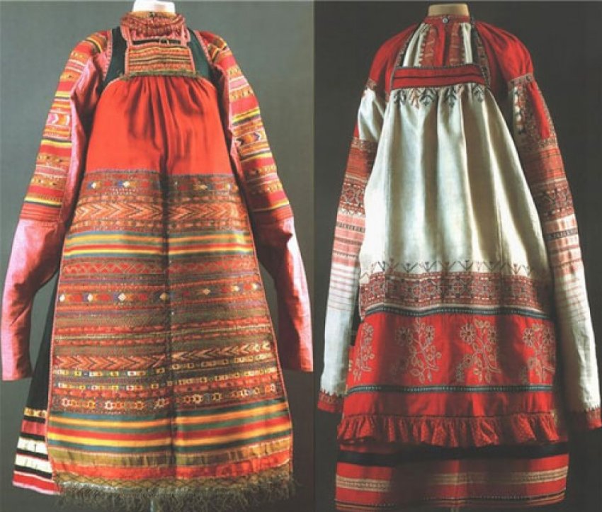 Путеводитель по русским народным костюмам