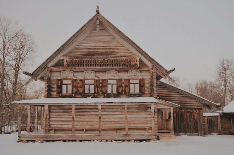 Великий Новгород, Витославлицы, музей деревянного зодчества под открытым небом