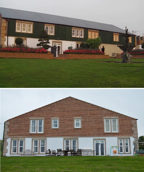 Наркоторговец замаскировал под сарай роскошный особняк с коноплёй