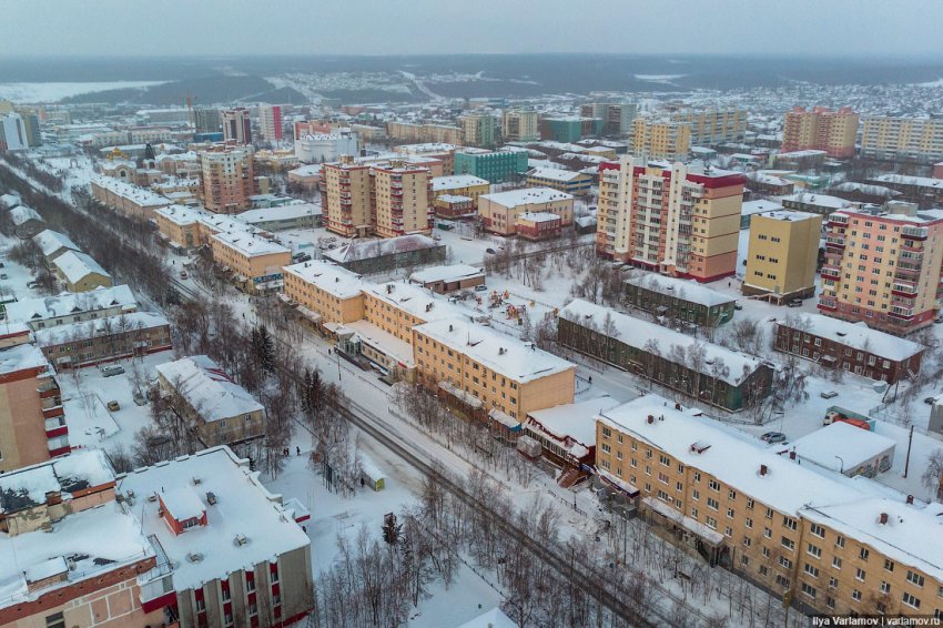 Якутский город на краю большой дыры