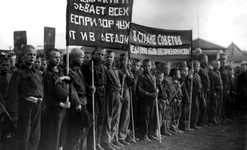 Уникальные фото детской колонии НКВД