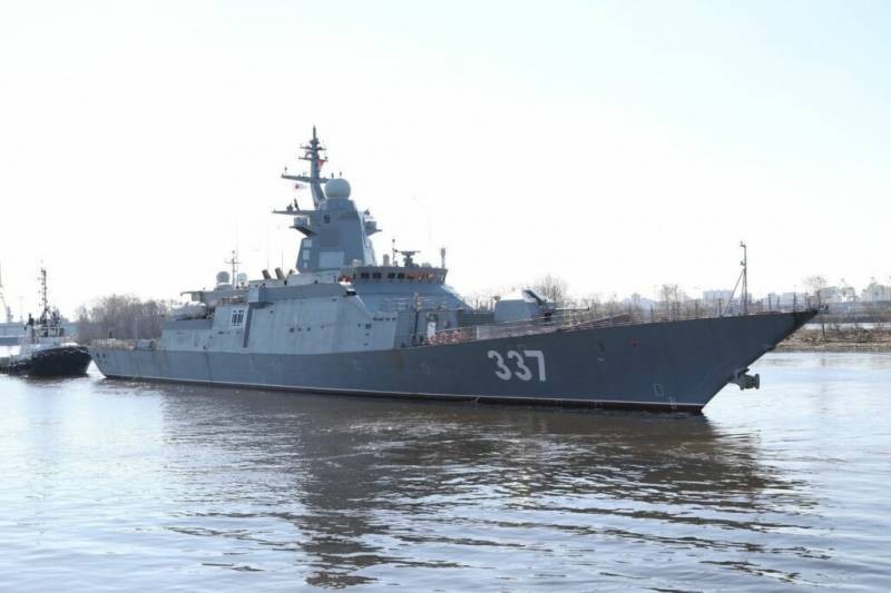 Подробности о новом российском корвете Гремящий проекта 20385