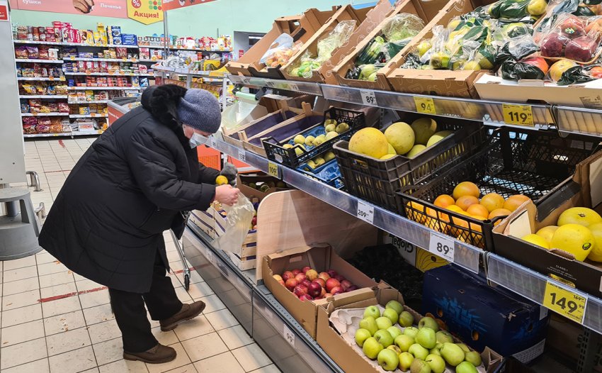 Впервые за полтора года: инфляция в России превысила 5% 