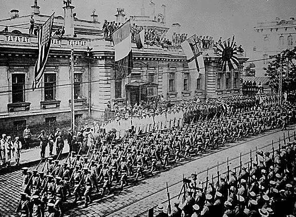 История интервенции стран Запада в Россию в 1920 годах