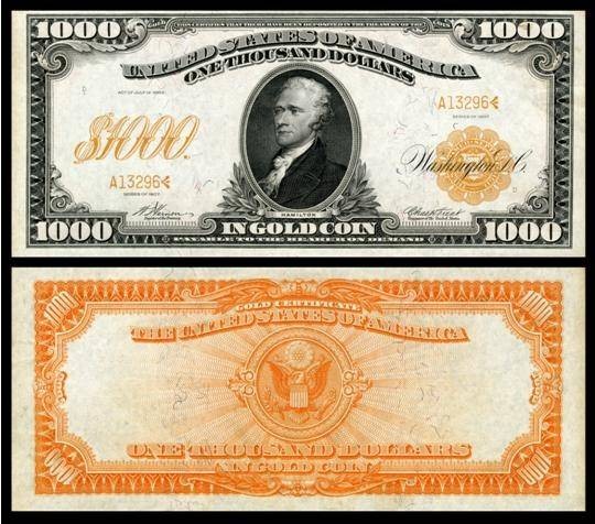 История американской валюты, доллара США