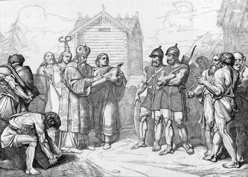 Тернистый путь внедрения христианства на Русь