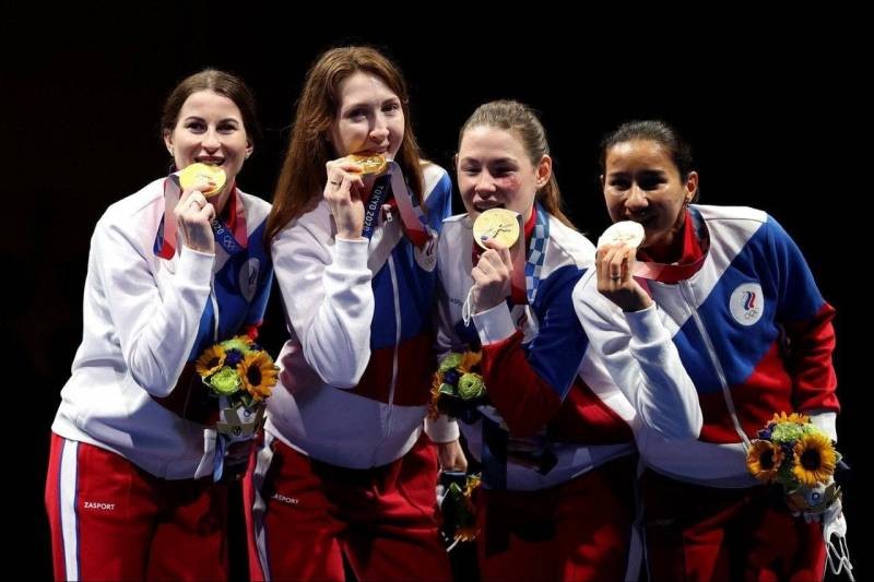 Спортсмены из России снова пополнили копилку страны золотыми медалями Олимпиады в Токио