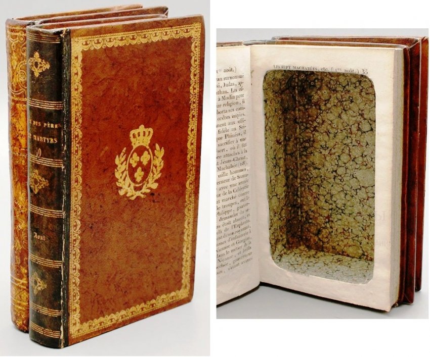Старинное искусство книжных муляжей