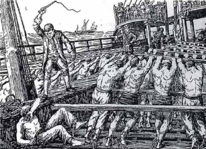 Корабли на мускульной тяге или плавучая каторга