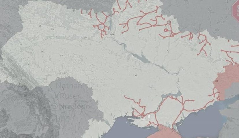 Опубликована карта боевых действий на Украине по данным на сегодня, 9 марта 2022