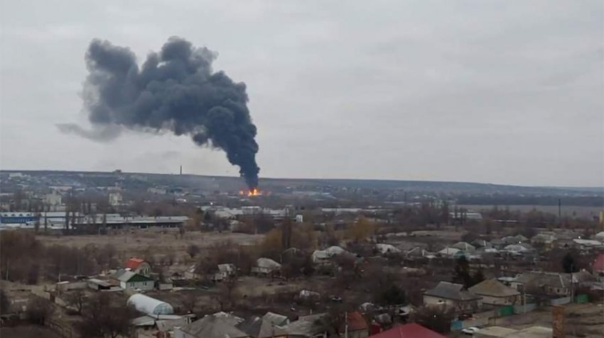 Опубликована обновленная карта боевых действий на Украине по состоянию на 07.03.2022