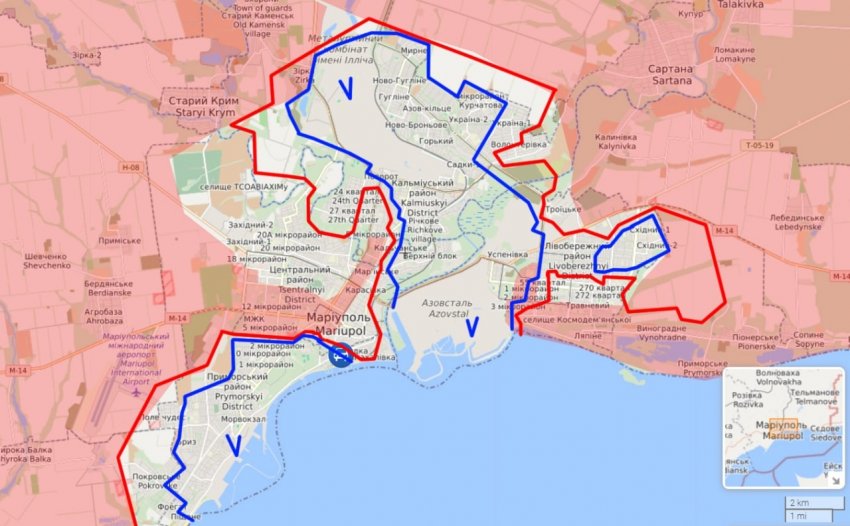 Стала известна текущая обстановка в Мариуполе на сегодня, 3 апреля