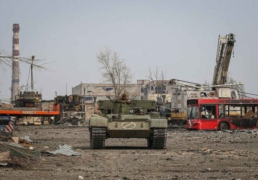 Представлена свежая карта боевых действий на Украине по состоянию на 07.04.2022