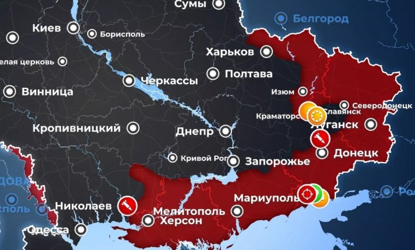 В Минобороны РФ рассказали, как проходит спецоперация на Украине: последние новости сегодня, 22.04.2022