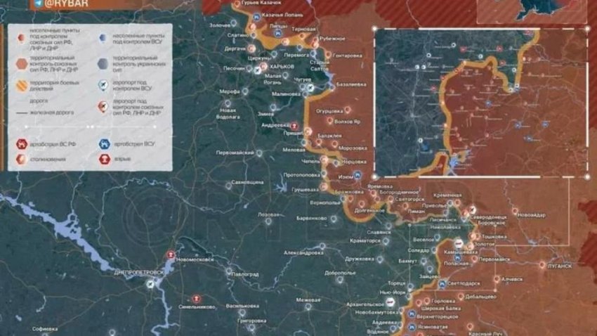 Карта боевых действий на Украине на сегодня, 20 июня 2022 года: последние новости, обзор текущей ситуации на сегодняшний день, 20.06.2022