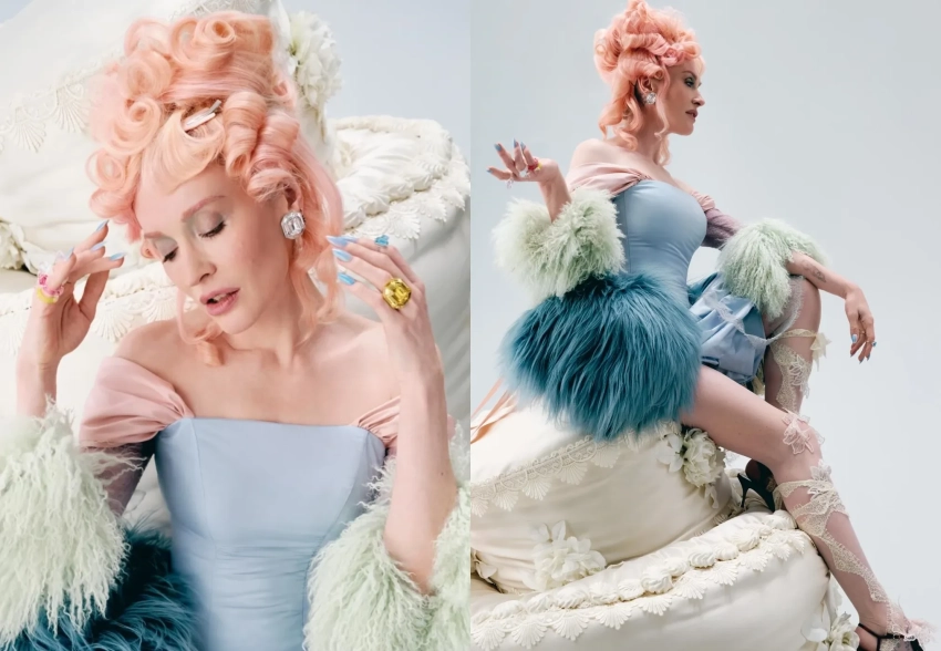 Наталья Давыдова снялась в образе Марии-Антуанетты в честь 43-летия