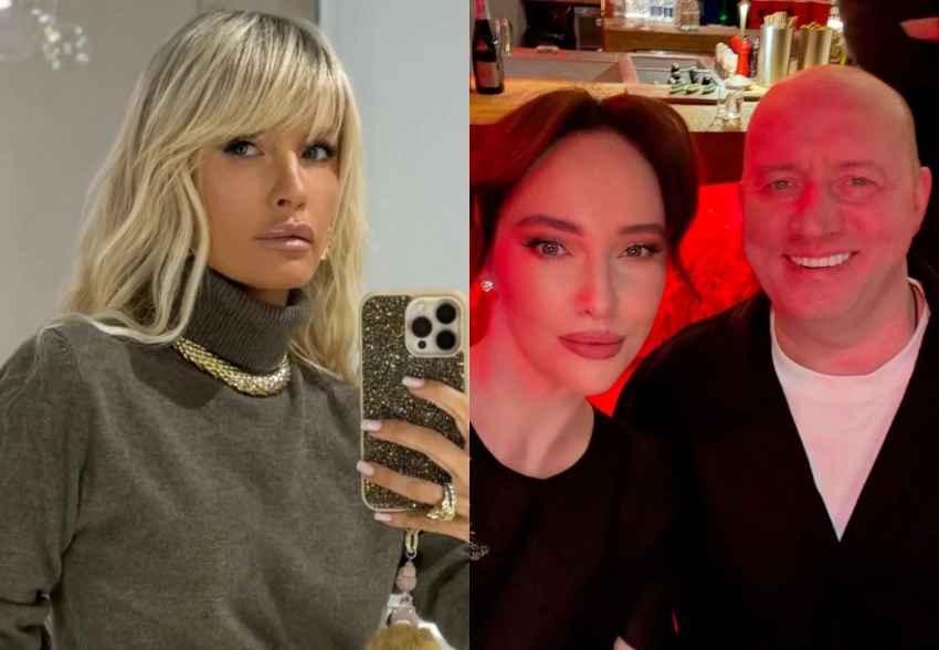 Яна Расковалова с мужем, Сергей Бурунов, Ирина и Борис Зарьковы, Юлия Коваль на открытии ресторана "Горыныч"