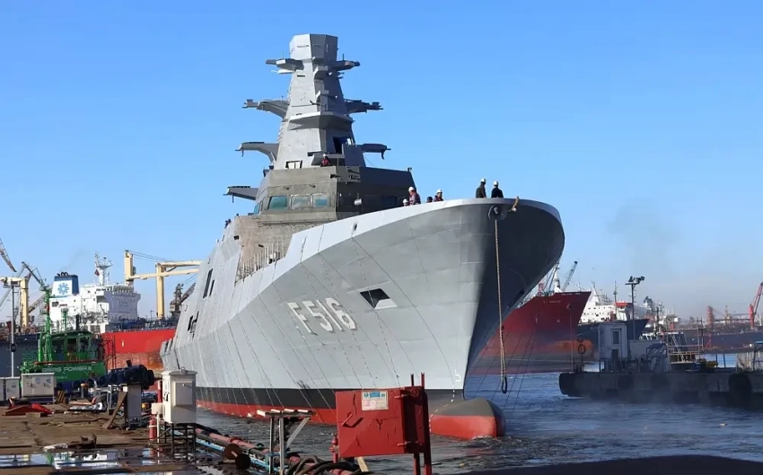 В Турции спущен на воду очередной импортозамещённый фрегат класса «Истиф»
