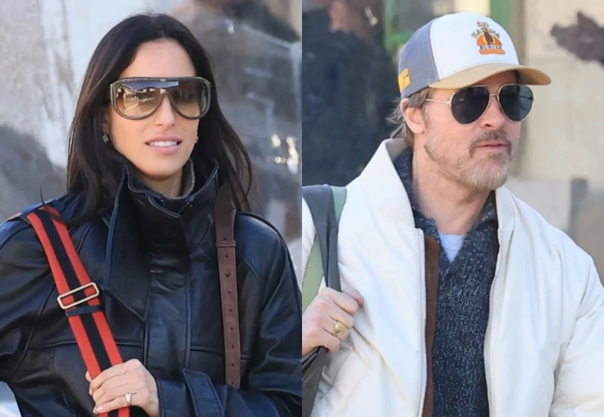 Брэда Питта впервые за долгое время засняли с девушкой Инес де Рамон