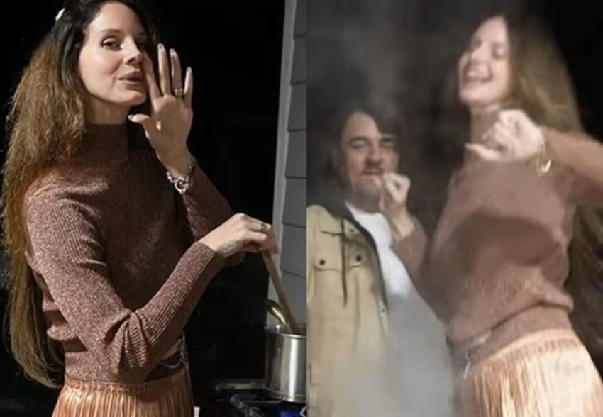 Лана Дель Рей в образе tradwife снялась в клипе с мужем
